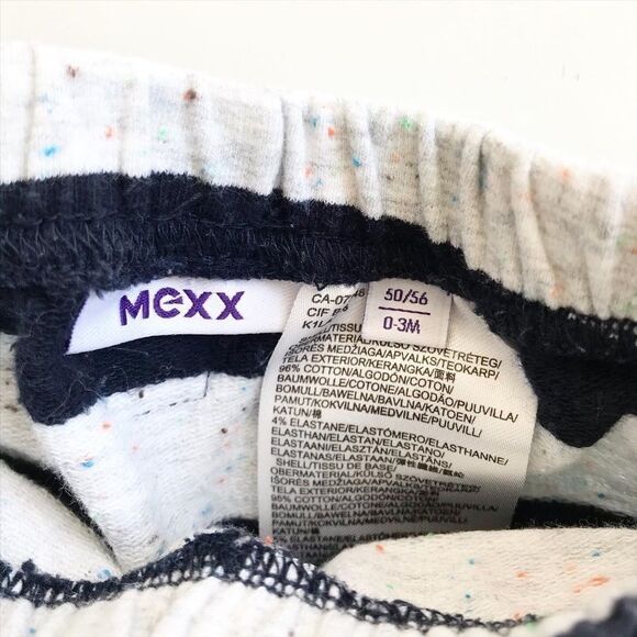 MEXX stripe speckled joggers VGUC 0-3 months - Picture 3 of 4